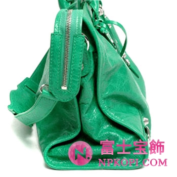 バレンシアガ（BALENCIAGA）ザ・ジャイアント シティ　レディース2wayハンドバッグ　エメラルドグリーン　281770-D94JN-3725 